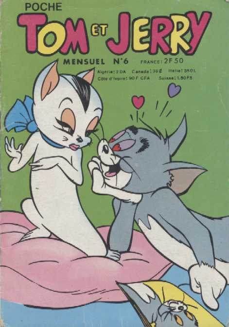 Scan de la Couverture Tom et Jerry n 6